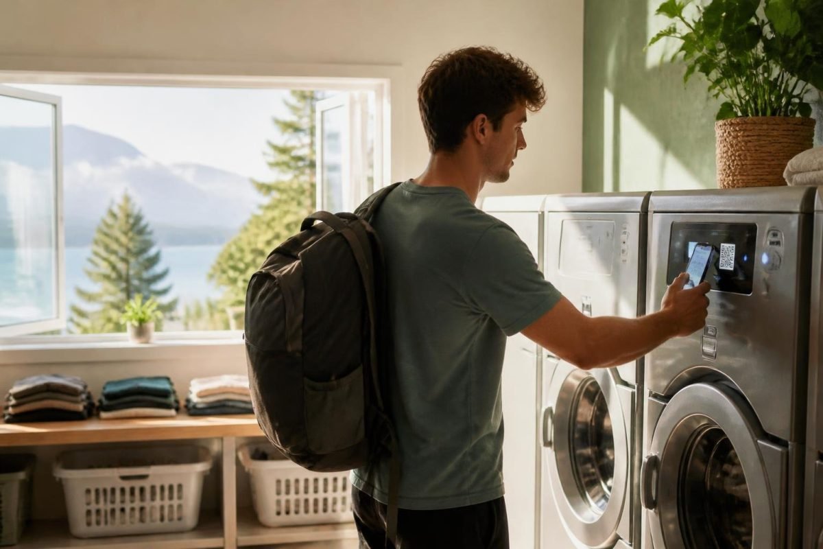 Spring into Convenience: QR-Code Laundry Payments that Wow Hostel Guests